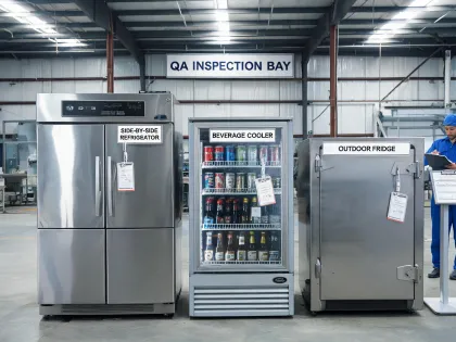 Refrigerators and freezers